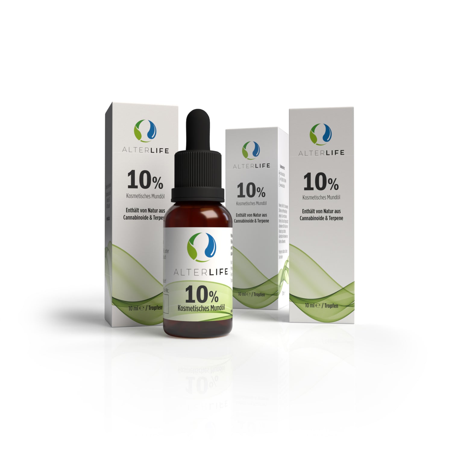ALTERLIFE 10% CBD Öl - 3er Bundle