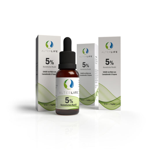 ALTERLIFE 5% CBD Öl - 3er Bundle