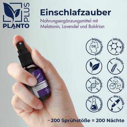 Einschlafzauber Spray mit Melatonin