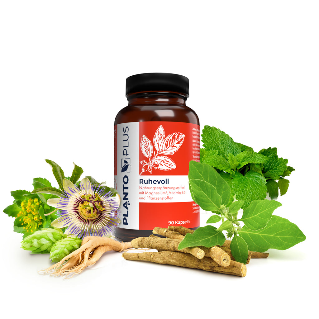 Ruhevoll Kapseln mit Bio-Ashwagandha
