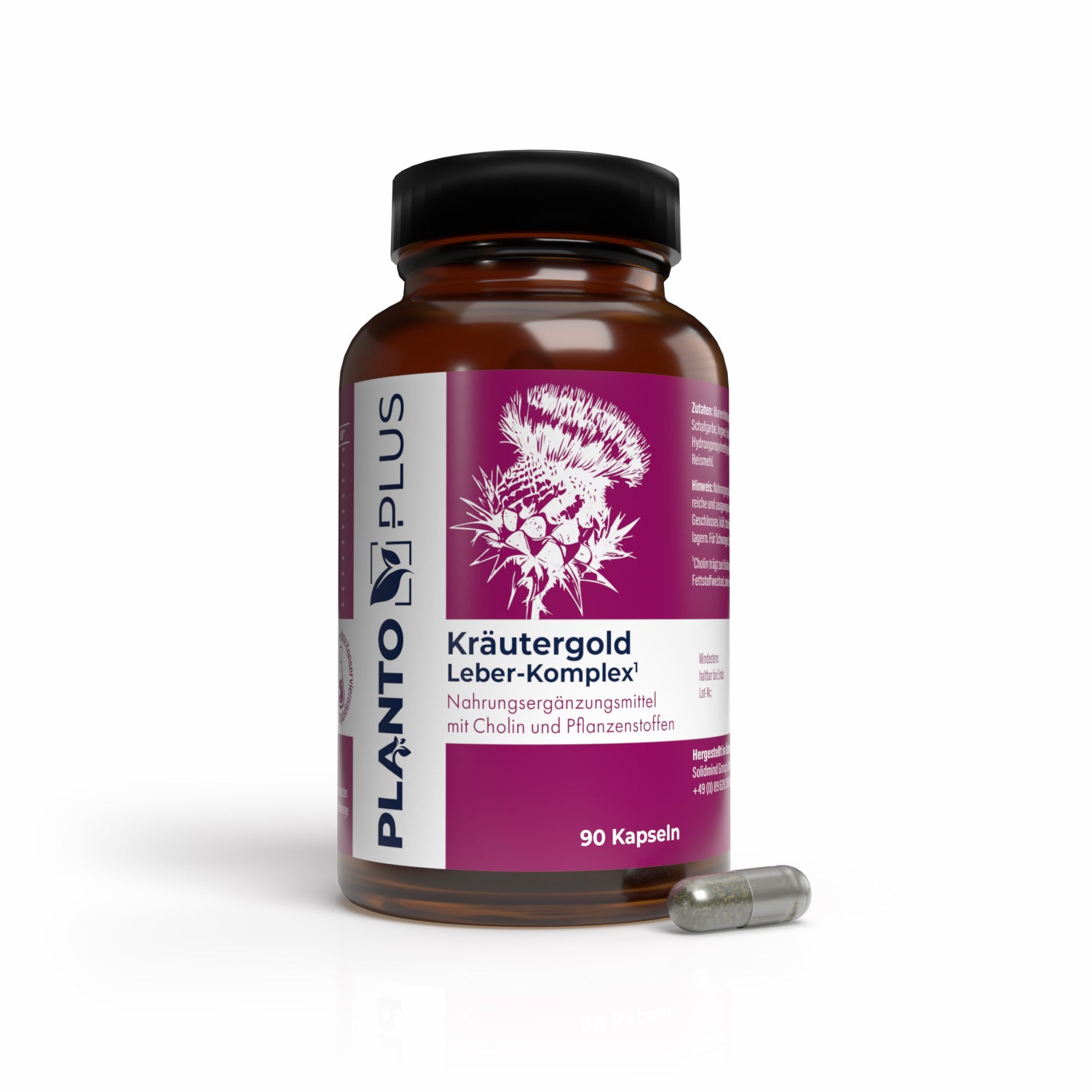 3D-Render von Plantoplus Kräutergold – Produktabbildung für besseren Einblick