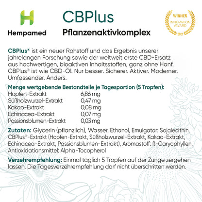 3x CBPlus - 500 mg Pflanzenaktivkomplex