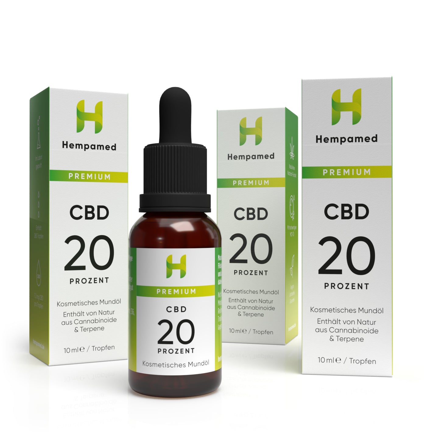 3x Premium CBD Öl 20 %